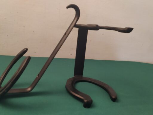 Appendiabiti e porta bottiglia ferri da cavallo