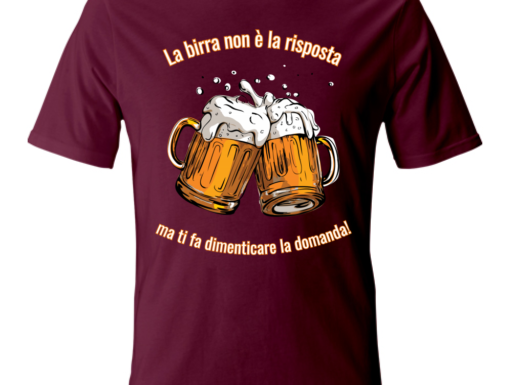 T-shirt birra vari colori!