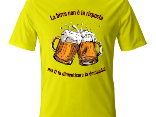 T-shirt birra vari colori!