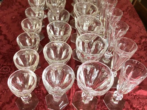 Bicchieri in cristallo baccarat harcourt 1841