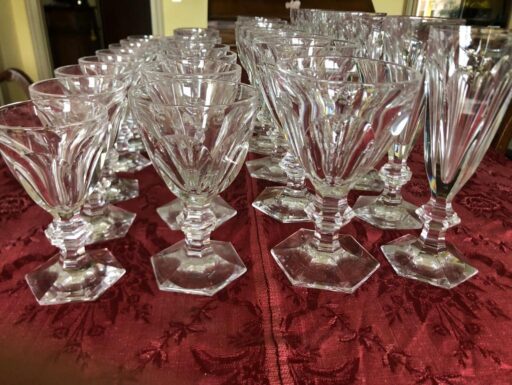 Bicchieri in cristallo baccarat harcourt 1841