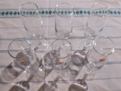 6 flute rocco bormioli altezza 19 cm