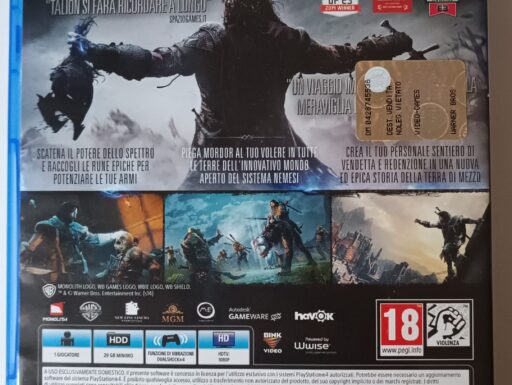 L’ombra di mordor ps4