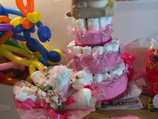 Corso torte pannolini baby shower laboratorio libellula