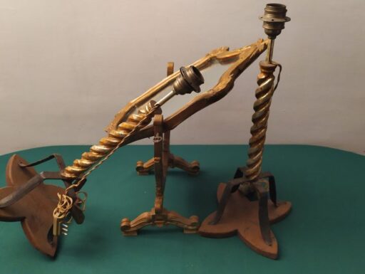 Specchio e candelabri fine 800