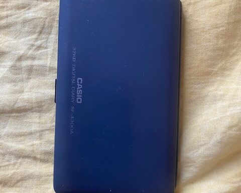 Casio digitale diary sf-4300a 32kb