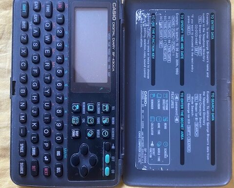 Casio digitale diary sf-4300a 32kb