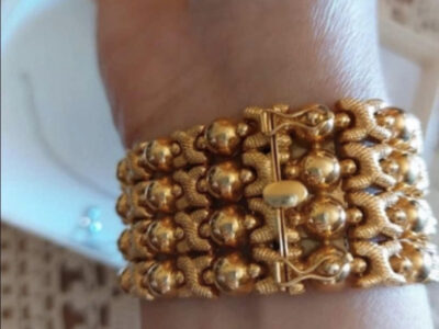 Bracciale in oro giallo 18 carati