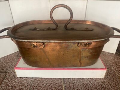 Padella ovale in rame