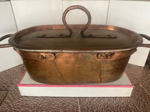 Padella ovale in rame