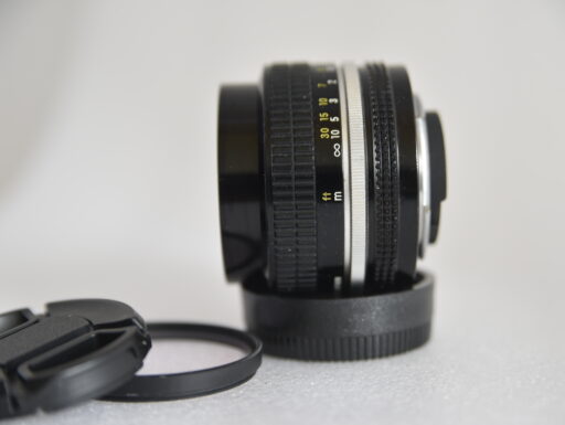 Obiettivo nikon nikkor 50mm f.1,4 k new con uv