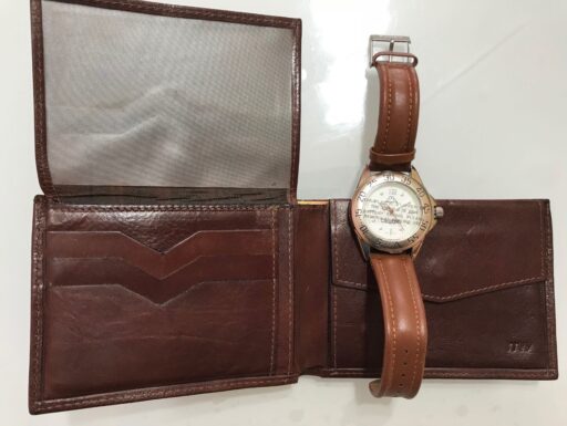 Portafoglio + orologio kappa