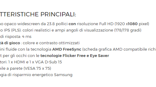 Samsung 24″- 75hz- led ips – s24f354fhu