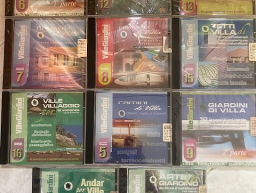 Cd rom ville & giardini