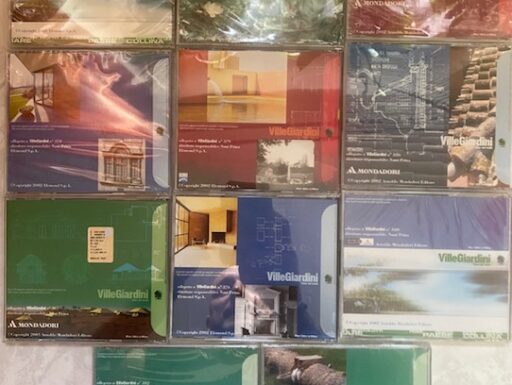 Cd rom ville & giardini