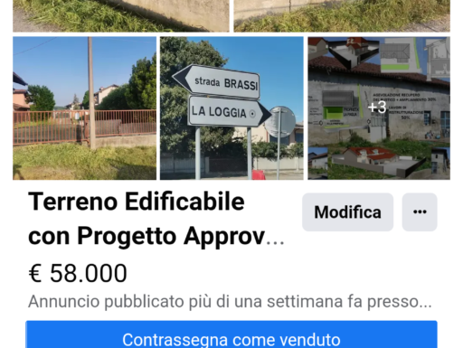 Terreno edificabile con rustico