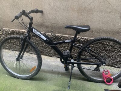 Bici mtb ragazzi btwin nera 24