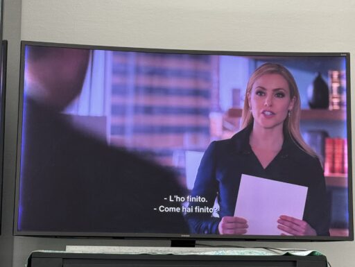 Smart tv samsung 55’ curvo