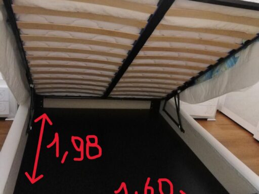 Camera matrimoniale spar linea prestige con letto contenitore