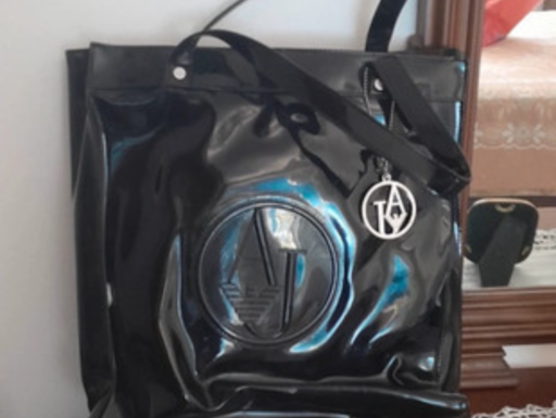 Borsa nera di giorgio armani