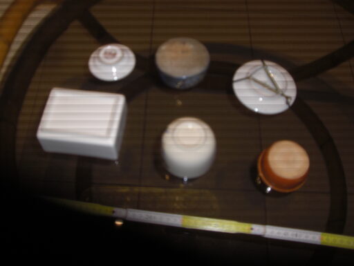 Contenitori vari, ciotoline, piattini. lotto di sei.