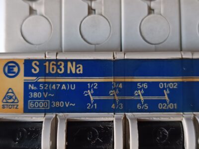 Elettrostop magnetotermico tripolare+neutro