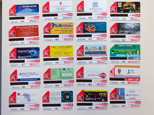Schede telefoniche da collezione bassa tiratura