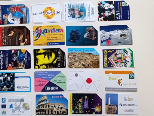 Schede telefoniche da collezione bassa tiratura