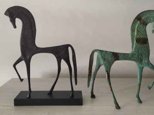 Cavalli antica grecia bronzo