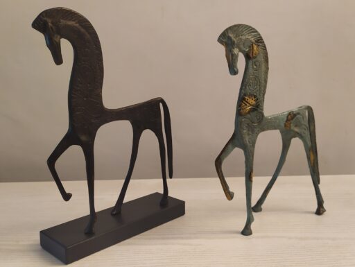 Cavalli antica grecia bronzo