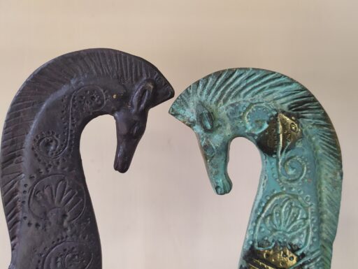 Cavalli antica grecia bronzo