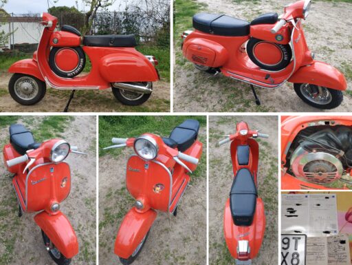 Vespa 90ss replica del 1966 con libretto