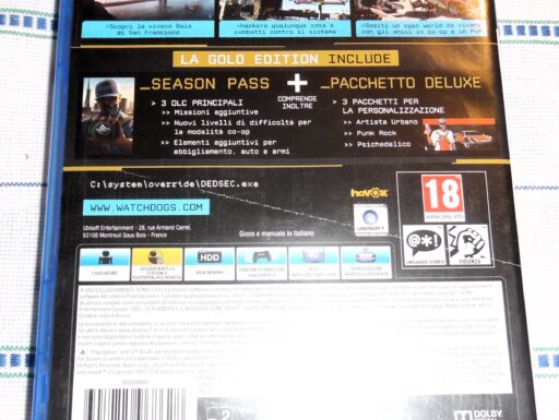 Watch dogs 2 gold edition – ps4.