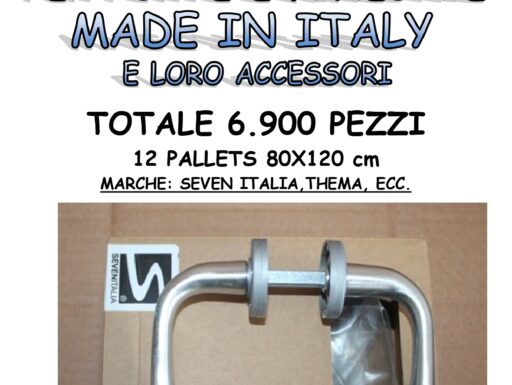 Stock maniglie in ottone, serrature, lucchetti 6900 pezzi
