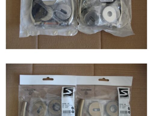 Stock maniglie in ottone, serrature, lucchetti 6900 pezzi