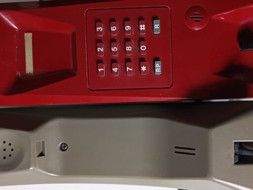 Alcatel dial face nova rosso tastiera sip vintage