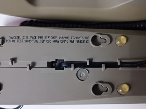 Alcatel dial face nova rosso tastiera sip vintage
