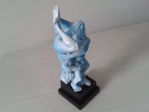 Statua lotta ercole e diomede