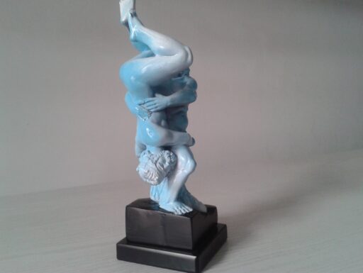 Statua lotta ercole e diomede