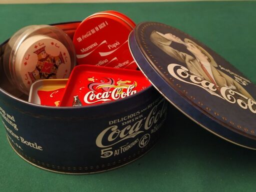 Coca cola-carte rotonde da poker e sottobicchieri coca cola