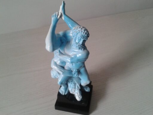 Statua lotta ercole e diomede