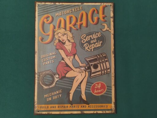 Targhe in legno pubblicita' d'epoca officine e caffetterie