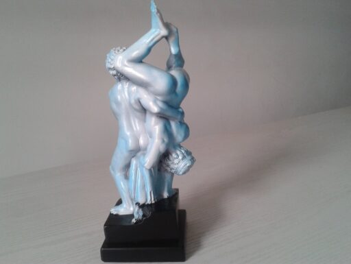 Statua lotta ercole e diomede