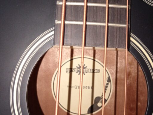 Basso acustico ab-100bk gear4music nero