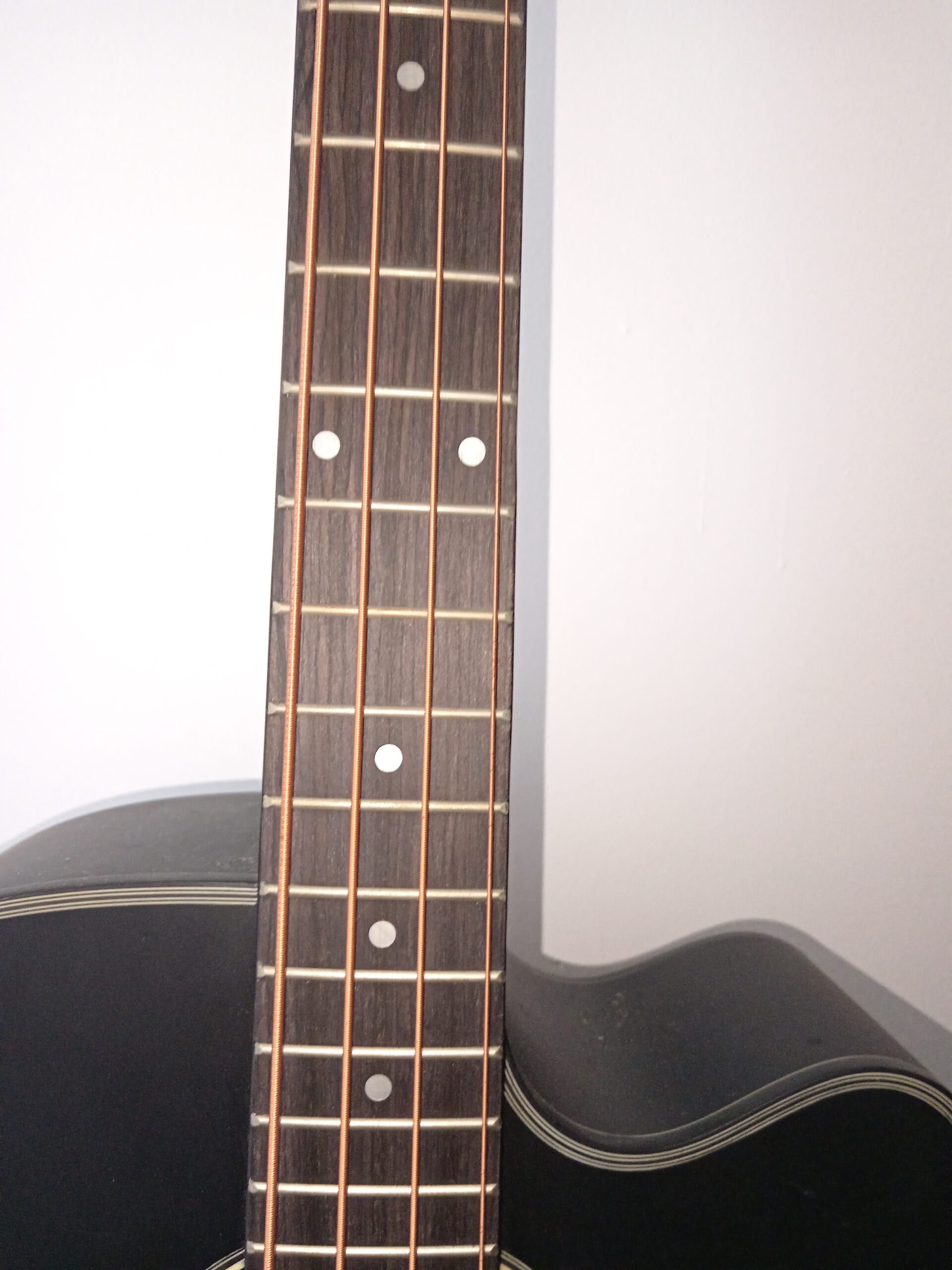 Basso acustico ab-100bk gear4music nero