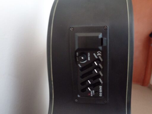 Basso acustico ab-100bk gear4music nero