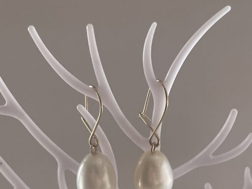 Orecchini oro 9kt e perle