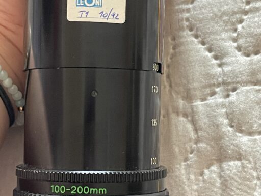 Obiettivo canon 100/200mm +flash londa