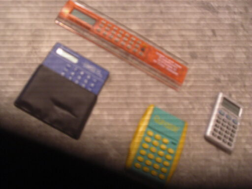 Calcolatrici digitali lotto di quattro.