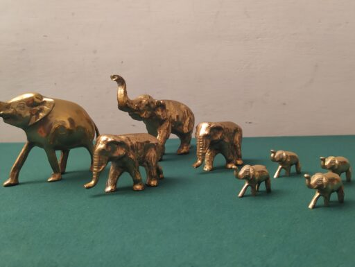 Elefanti ottone anni 50/60